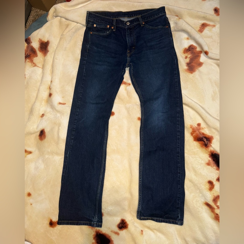 Men's dark blue Levi 513 32x32 Jeans